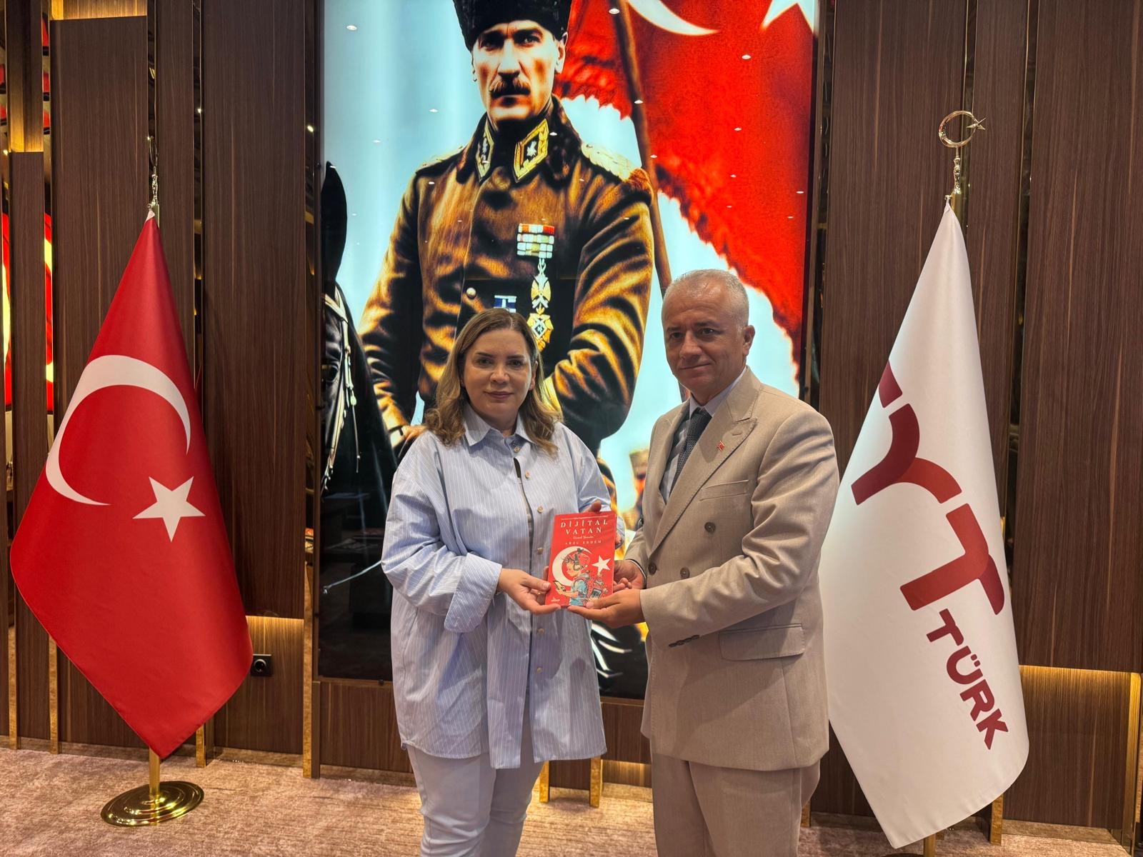 TYT Türk TV Yönetim Kurulu Başkanı Sayın Arzu Erdem’i Ziyaret Ettik.